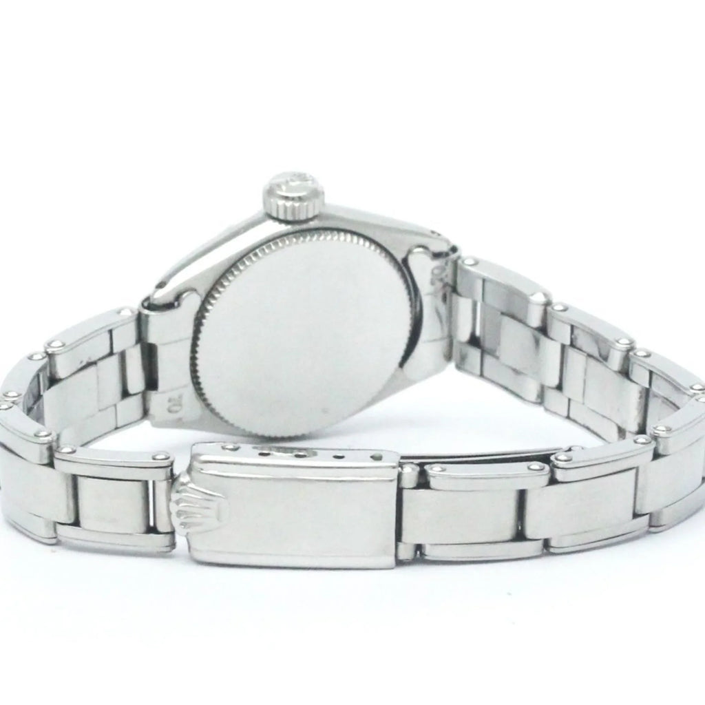 Pre-Owned Vintage  Precision Stainless Steel Hand-Winding Mens Watch 6525 BF565424 (Fair)