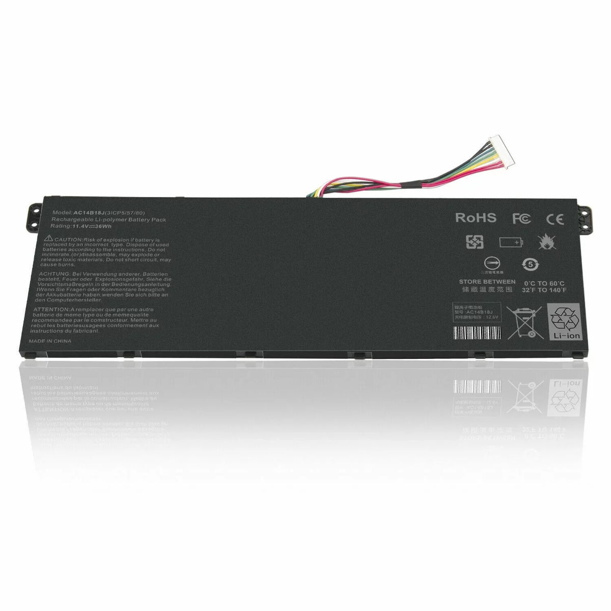 AC14B13J Laptop Battery for Acer Chromebook CB3-531 CB5-571 CB3-111 C810 C910