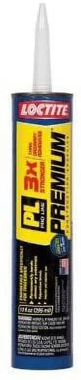 Construction Adhesive Premium Adhesive  Polyurethane 10  Tubes Pack of 12