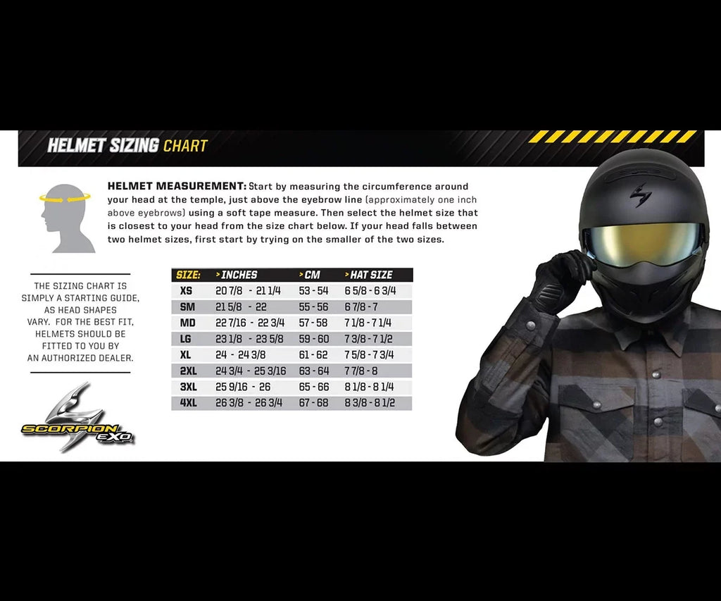 Scorpion -R320 Helmet - Black -