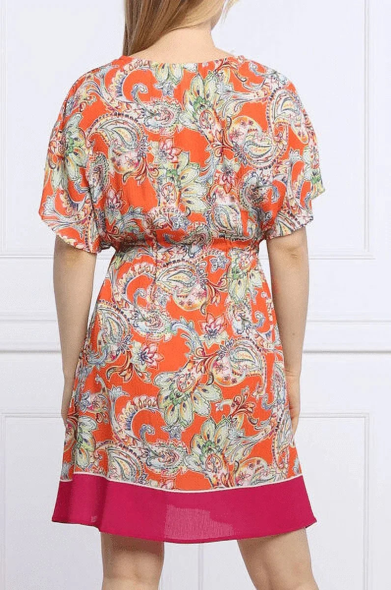 Ralph Lauren  Paisley Flutter Sleeve Swim Cover-up Dress,  X-Large