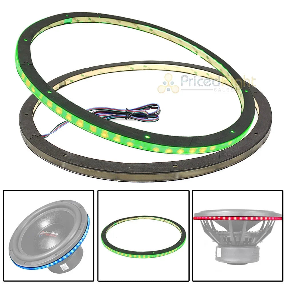 DS18 15"   Ring for Speakers and Subwoofers Waterproof LRING15 2 Pack
