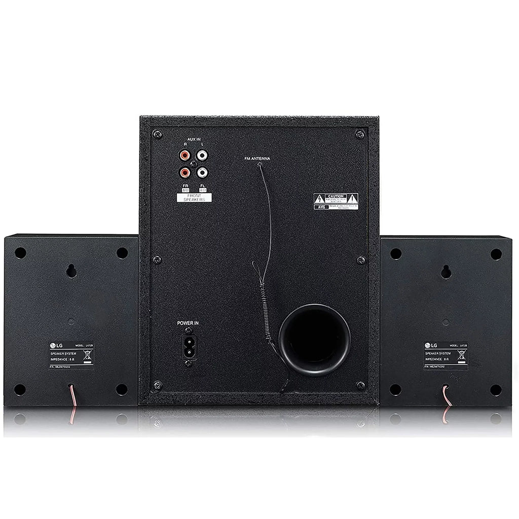 LK72B 40W 2.1 Channel Bluetooth Home Theatre System, Black/Red (Used - Good)
