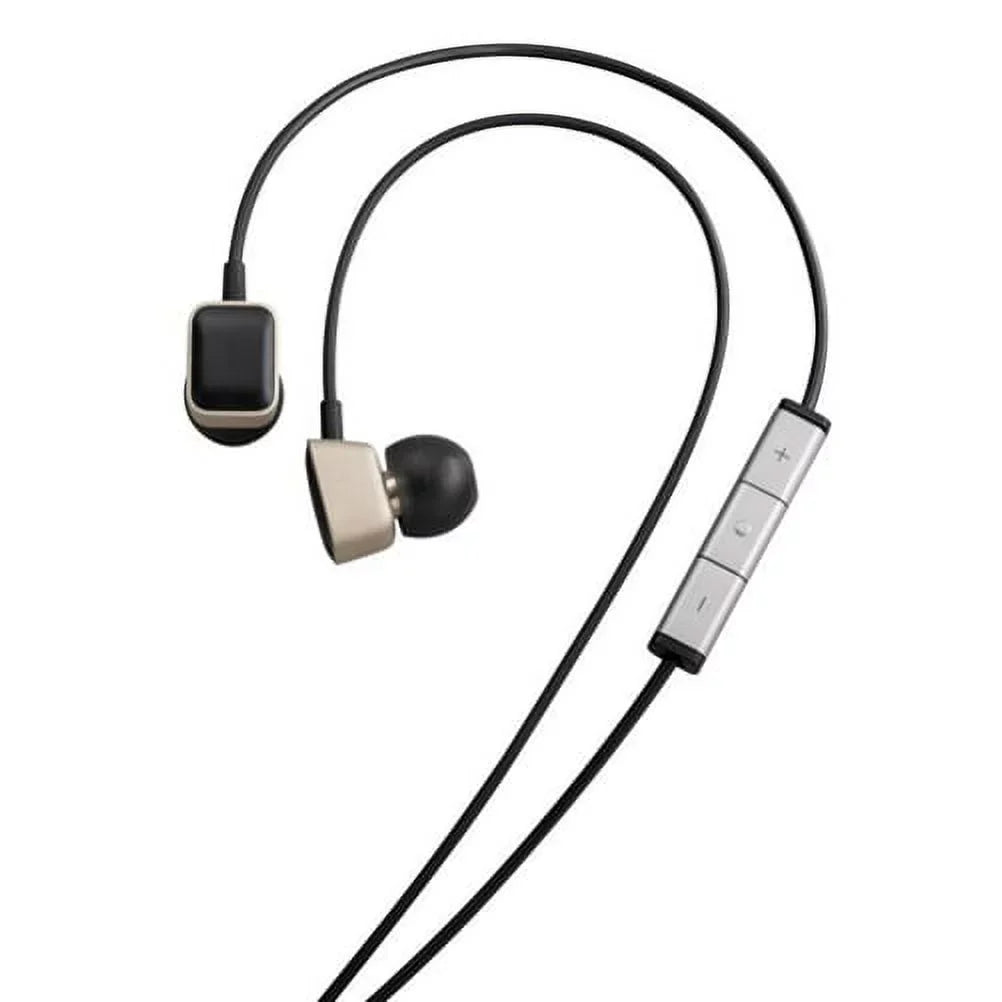Harman Kardon -S High-Performance In-Ear Headphones Dual Earbuds Earphones Earpieces Stereo Wired [Gold Color] Z4Y for Samsung Galaxy Kids Tab 3 7.0 Mega 2 Note 10.1 2, NotePRO 12.2 On5 Prevail