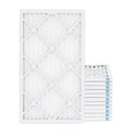 16x25x1  11 (  1000 ) Pleated  Furnace Air Filter - 12 Pack. Made in .
