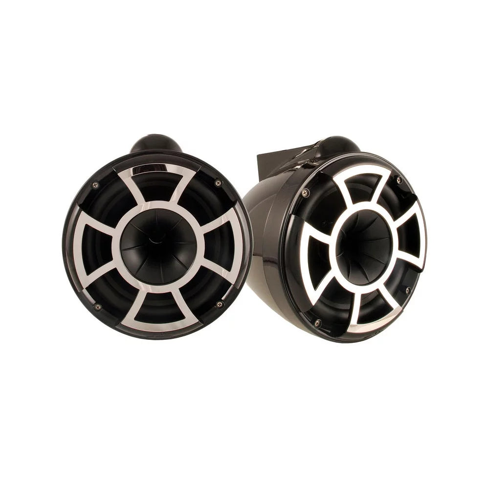 Wet Sounds for   - REV10 10" Black Swivel Mount Tower Speakers &   Tower Adapters