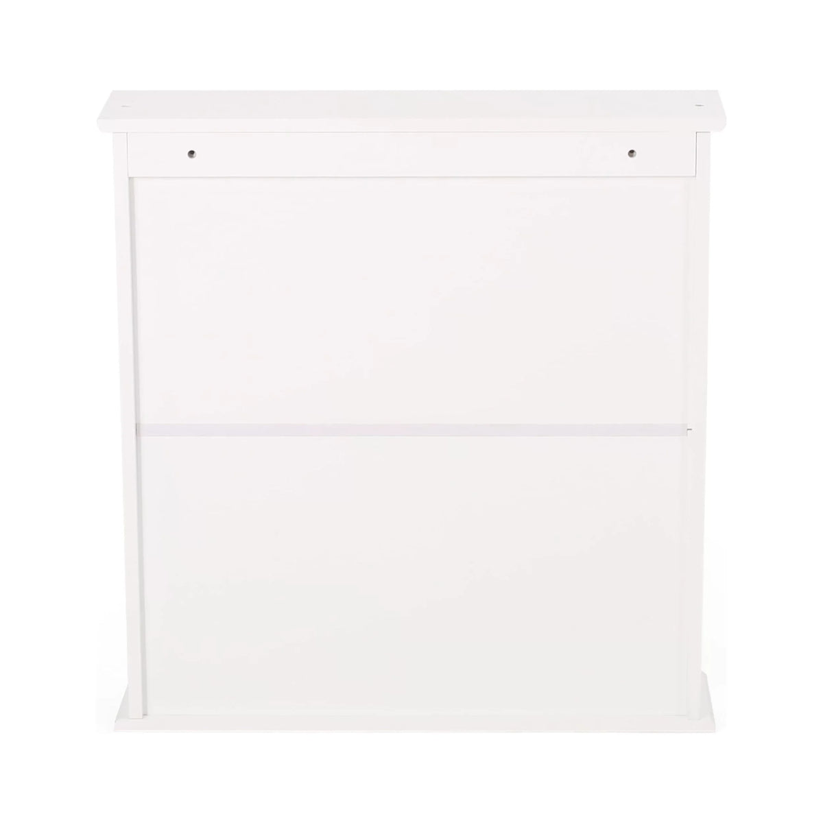 Noble House Blaze Modern 2 Door Medicine Cabinet with Mirrors, Matte White