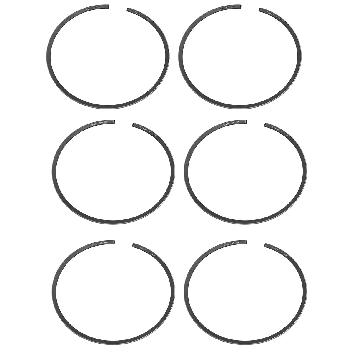 Namura, -20002R, 3 Piston Ring Kits for Kawasaki fits Many 1996-2003 1100 Jet Ski Standard Bore 80mm