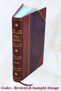 The hygienic prevention of consumption / by J. Edward Squire. 1893 [Leather Bound]
