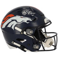 Peyton Manning Denver Broncos Autographed Riddell Speed Flex Authentic Helmet with " 21" Inscription