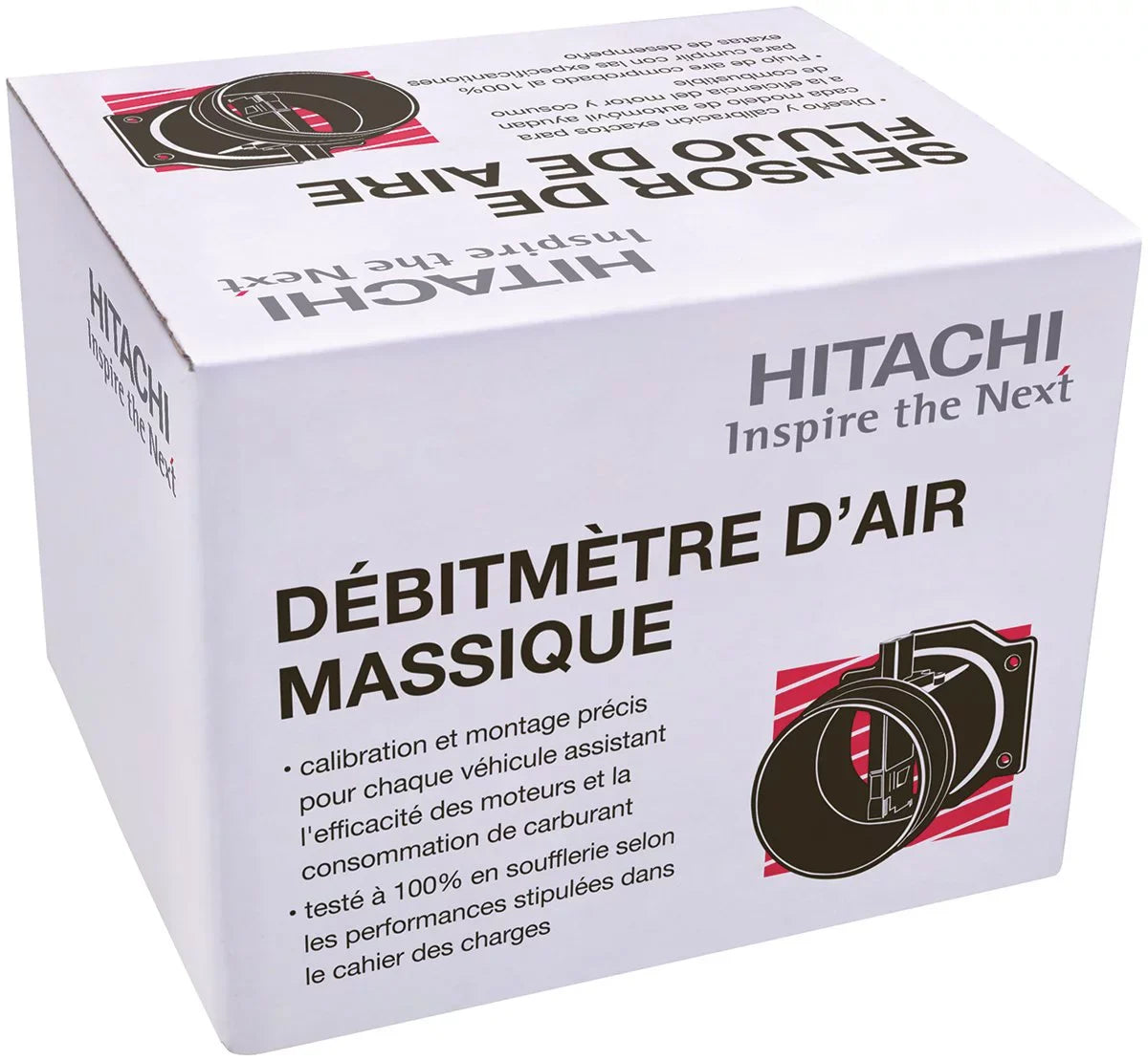 Hitachi MAF0116 Mass Air Flow Sensor Fits select: 2017   S/, 2016-2017  Q5   S-