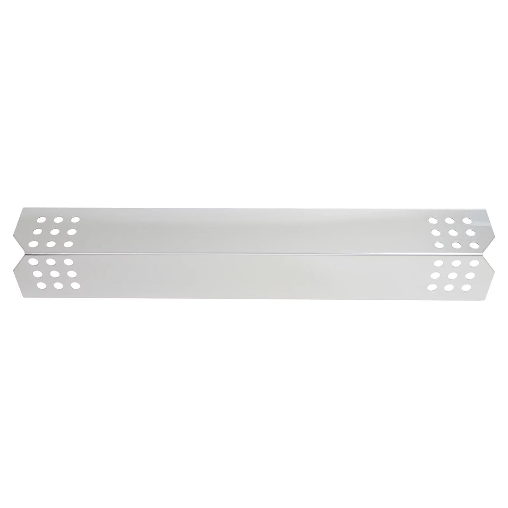 3-Pack  Grill Heat Shield Plate Tent Replacement Parts for Jenn Air 720-0720 - Old - Compatible Barbeque Stainless Steel Flame Tamer, Flavorizer Bar, Vaporizer Bar, Burner Cover 16 1/8"