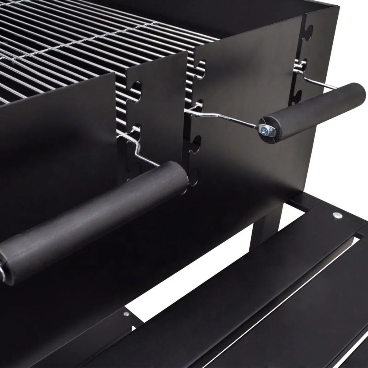 Andoer  Stand Charcoal Barbecue 2 Wheels