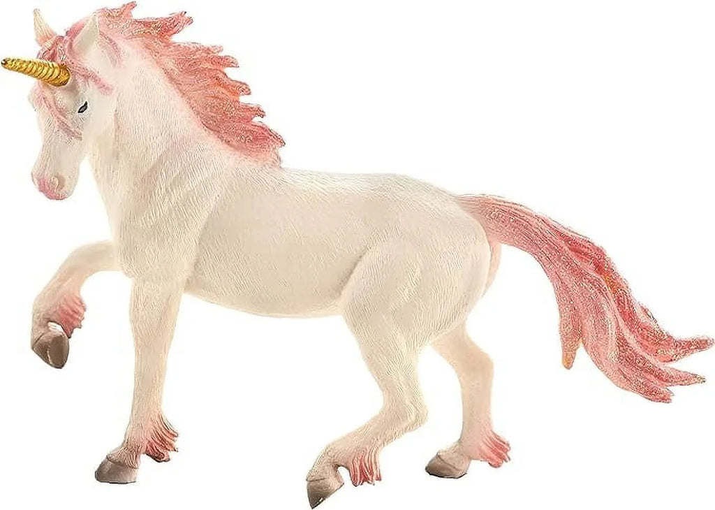 Unicorn (Pink) Realistic Fantasy Toy Replica Hand Painted Figurine