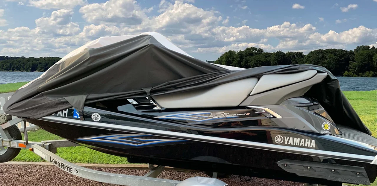 '-  JetSki Cover Compatible for Kawasaki 750  1994-1998 / 900  1997-2006 Jet Ski  Cover