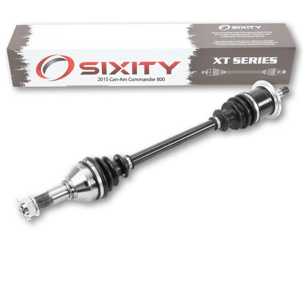 Sixity  Front Left Axle compatible with Can-Am Commander 800 2015 -    4X4