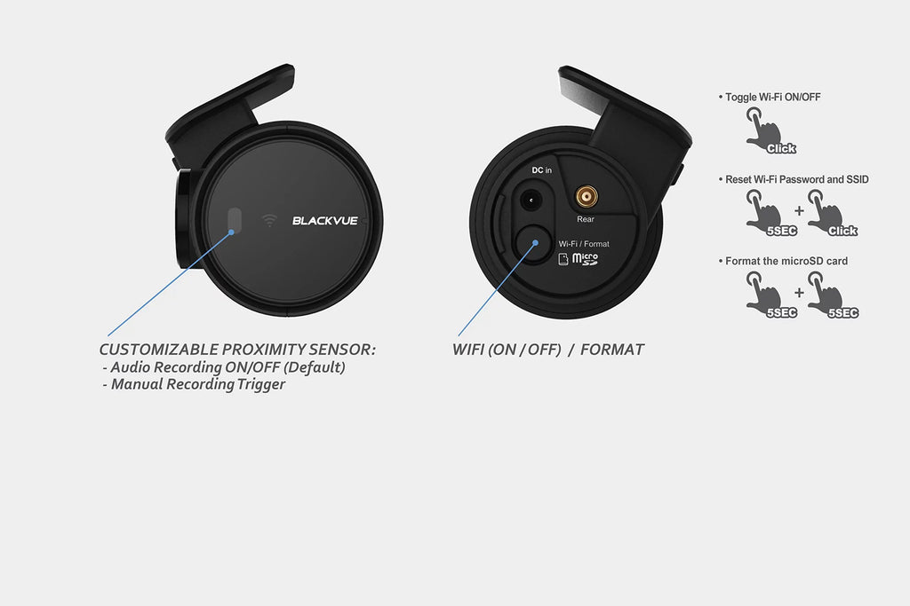 Blackvue DR900S-2CH with Power Magic Pro Hardwire Kit 2-Channel | 4K Dashcam | 16GB  Card