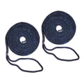 2  1/2 Inch 15  Double Braided 16 Strand Nylon Dock Line Mooring Line Boat Dock Rope