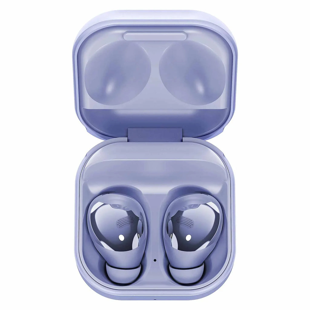 UrbanX Street Buds Pro True Bluetooth Wireless Earbuds For Allview P8 Energy Pro With Active Noise Cancelling (Wireless Charging Case Included) Purple
