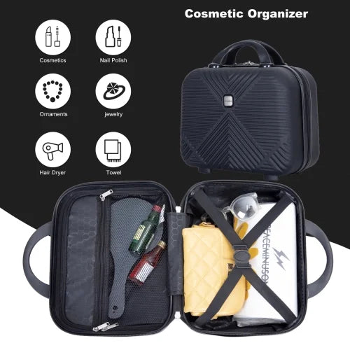 Zateety 2Piece Luggage Sets  Lightweight Suitcase , Spinner Wheels,