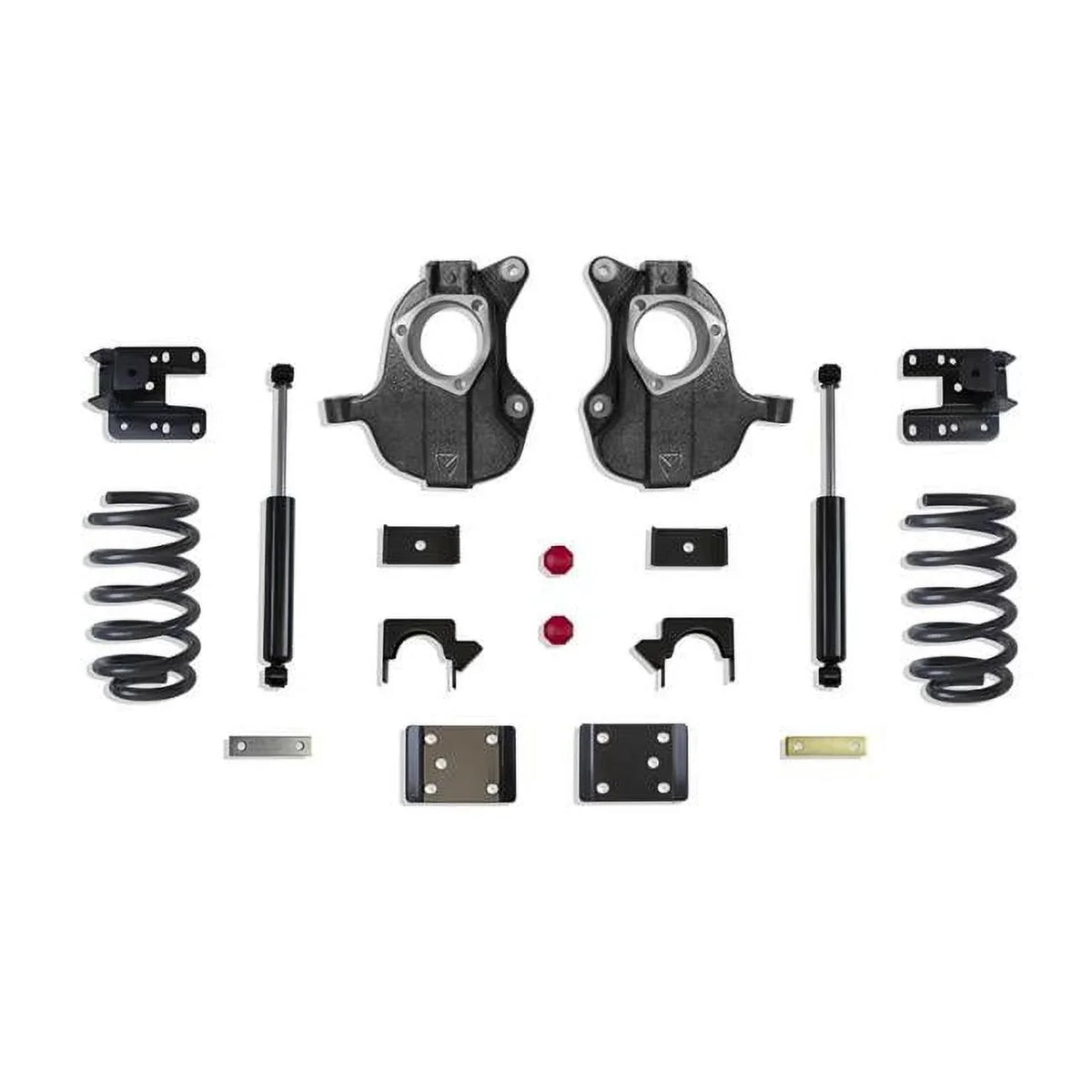 Maxtrac Suspension  3 to 5 in. 20 Non-magneride Model Lowering Spindle Kit for 2016-2018 Silverado & Sierra 1500 2WD 4WD