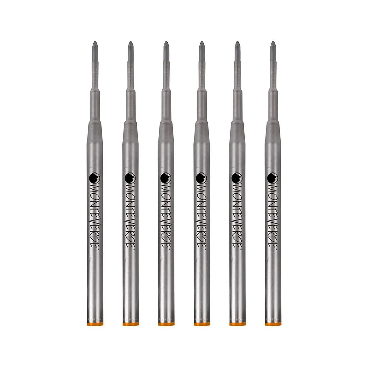 Monteverde Medium Ballpoint Refill For Montblanc Ballpoint Pens 6/Pack Brown M133BN