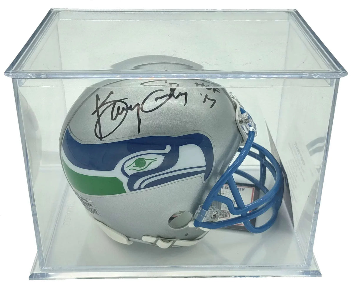 Tristar Hidden Treasures Kenny Easley Autographed Mini Helmet