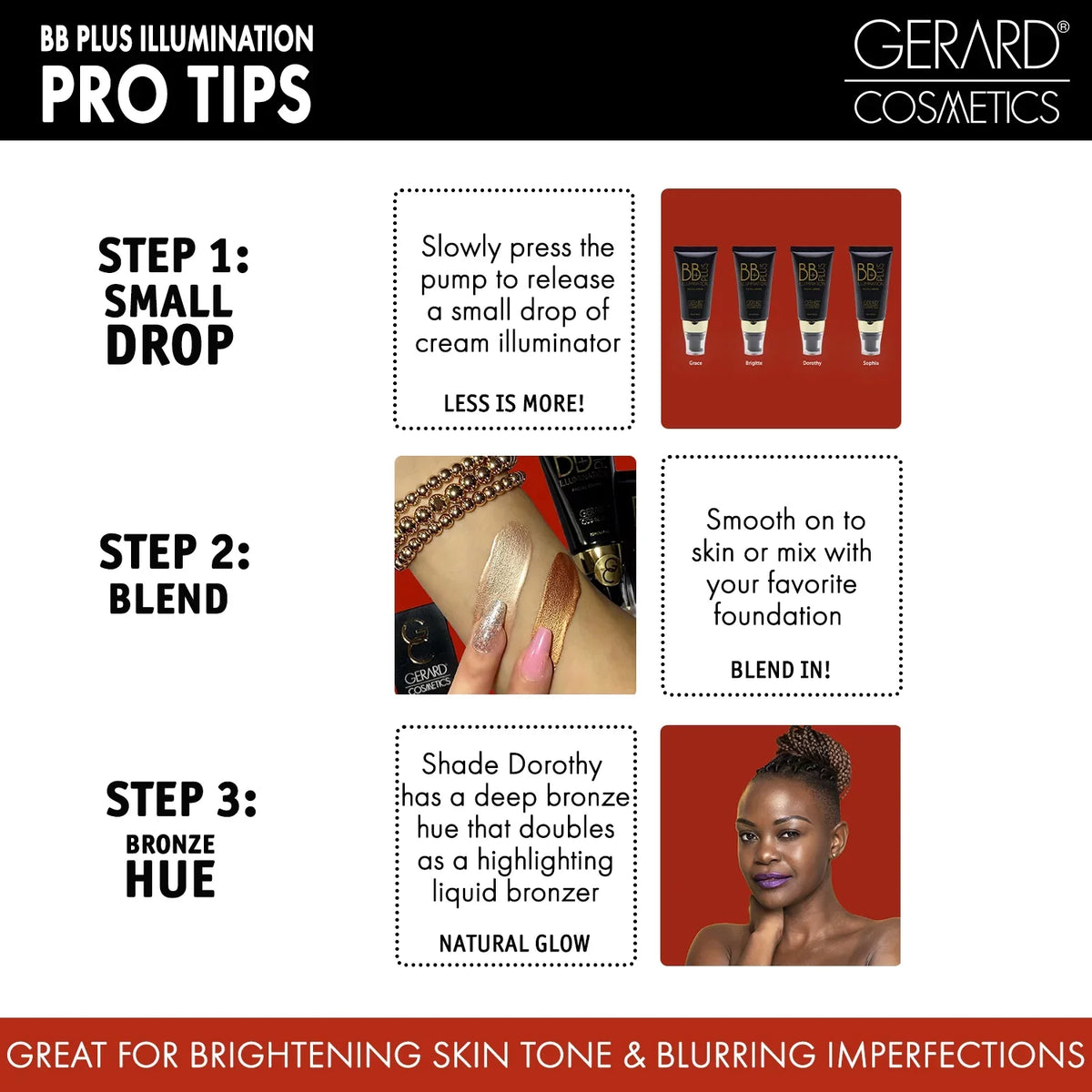 Gerard Cosmetics  Plus Illumination Cream Highlighter, Dorothy
