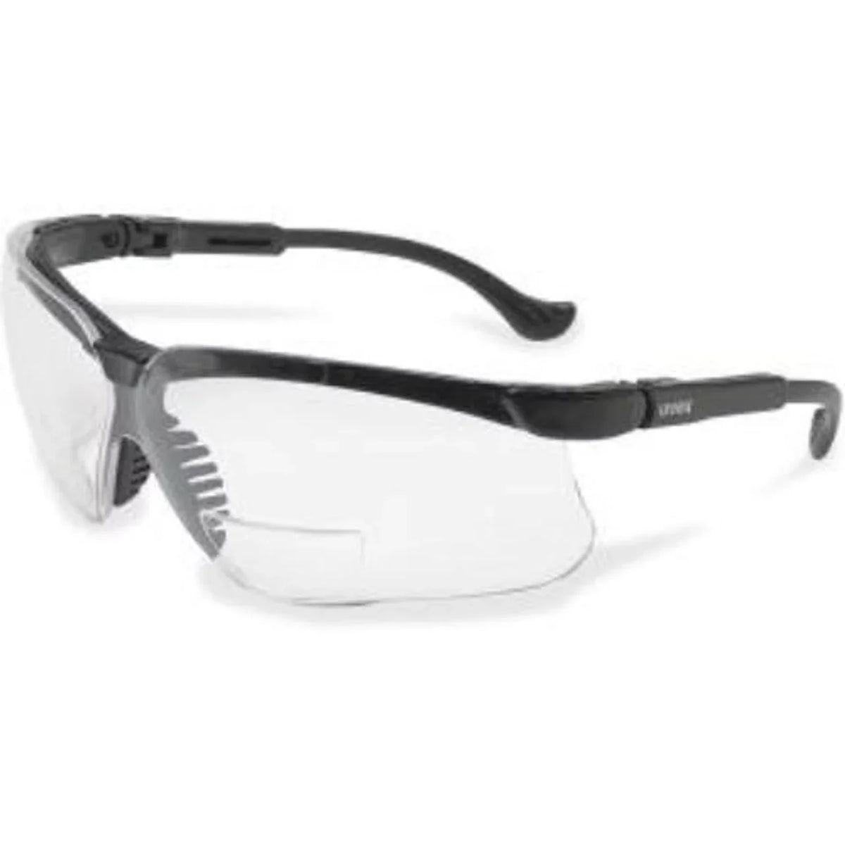 Uvex Genesis 2.5 Magnifier Readers - 1each - Clear, Black (s3763)