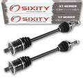 2 pc Sixity  Rear Left Right Axle compatible with Can-Am Commander 1000 2015 -    -P 4X4