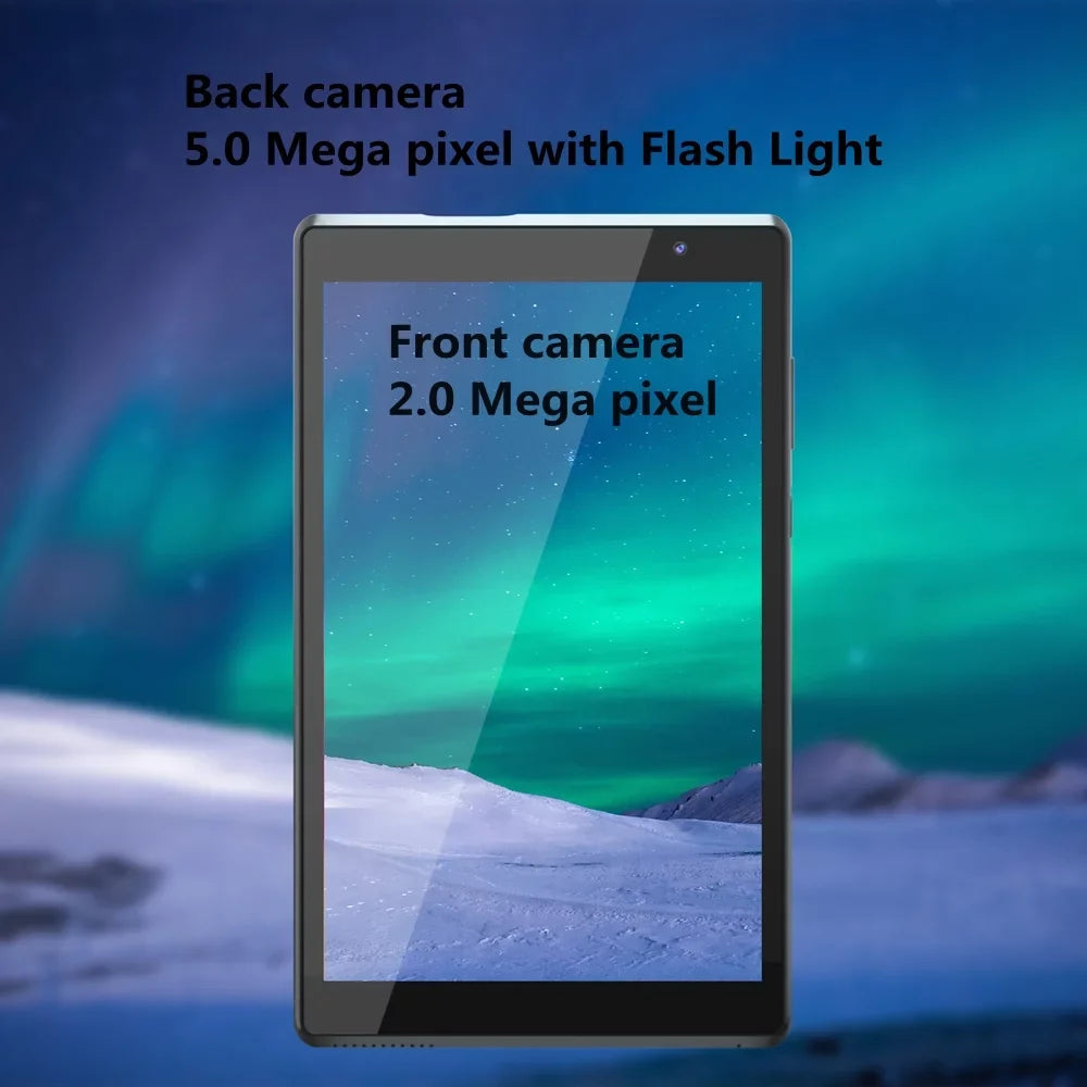 Tablet, 8 inch Android 11 Tablets RAM2GB+ROM32GB Quad Core Tablet,  Screen, 8.0  Camera, Wi-Fi, Bluetooth, ,  Tablet  Black