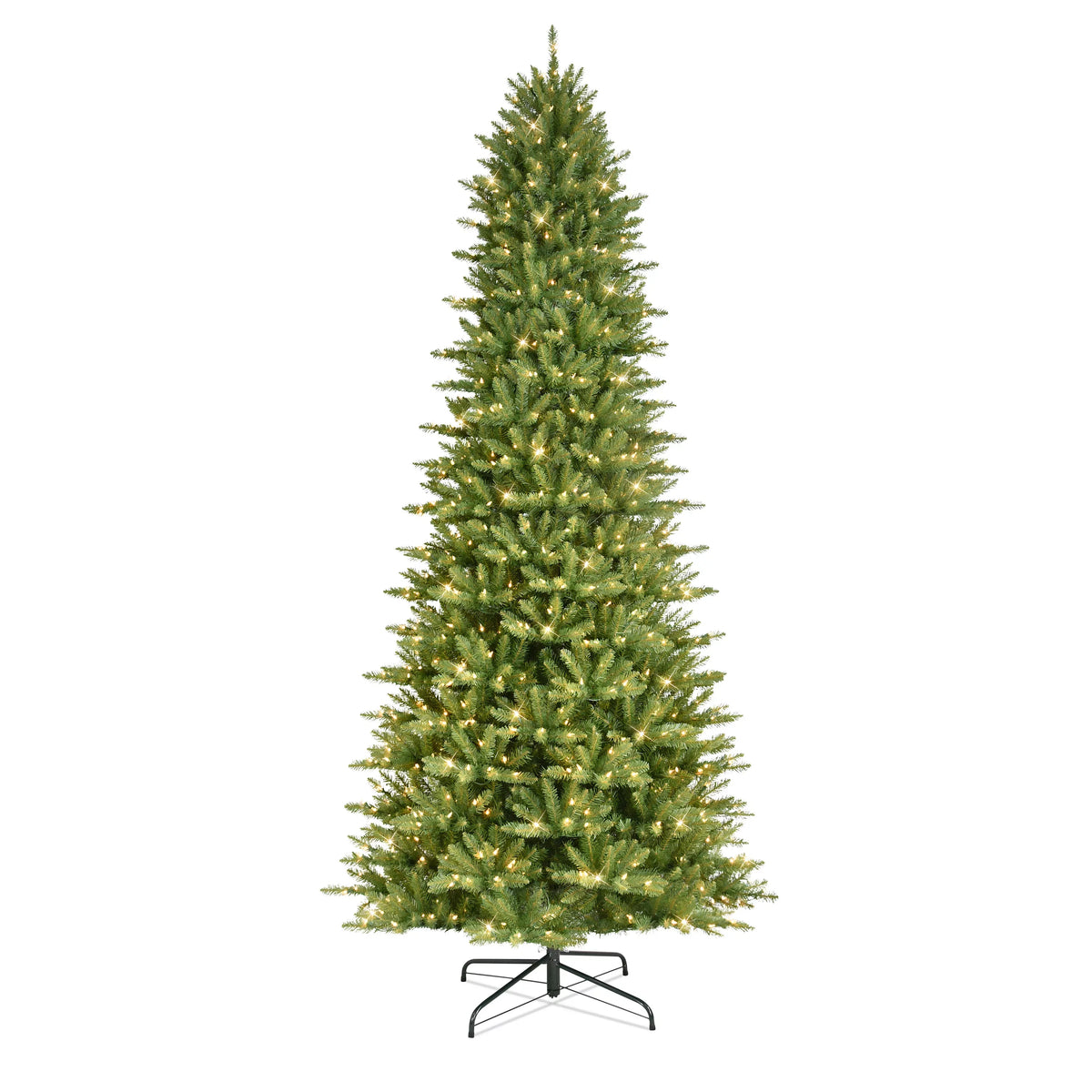 9 ft. Pre-lit Slim Fraser Fir Artificial Christmas Tree 800  listed Clear Lights