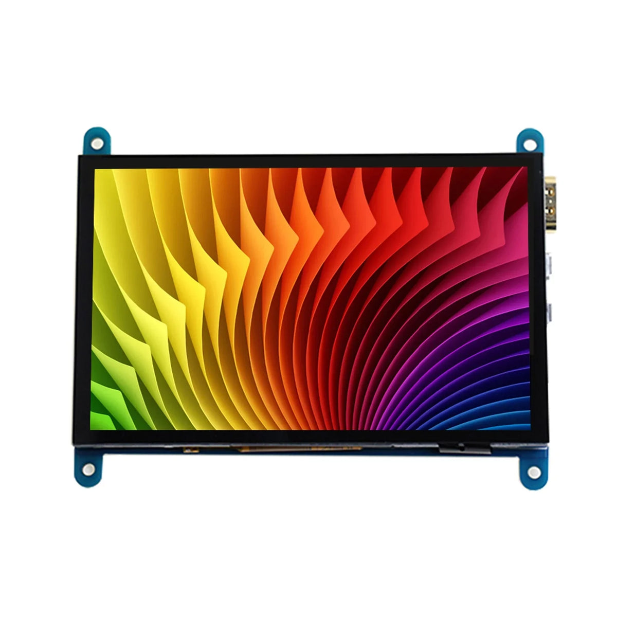 Walmeck 5 Inch Capacitive Touchscreen Display 800*480 Resolution Small Portable with  Interface Compatible with Raspberry Pi Tool
