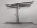 Pkg of 10 Metal Stake 15 Inch Tall Signs Stake 10 x 15 inch x 9 Gauge Galvanized Wire, Fit 4mm or 5mm Corrugated Signs, Metal Stake 15'' Tall 10'' Wide, Ship same day  (10Stake15'')
