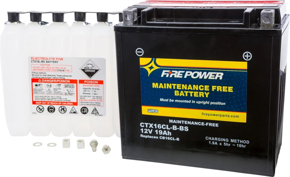 Fire Power Maintenance Free Battery Compatible With Sea-Doo  720 1996