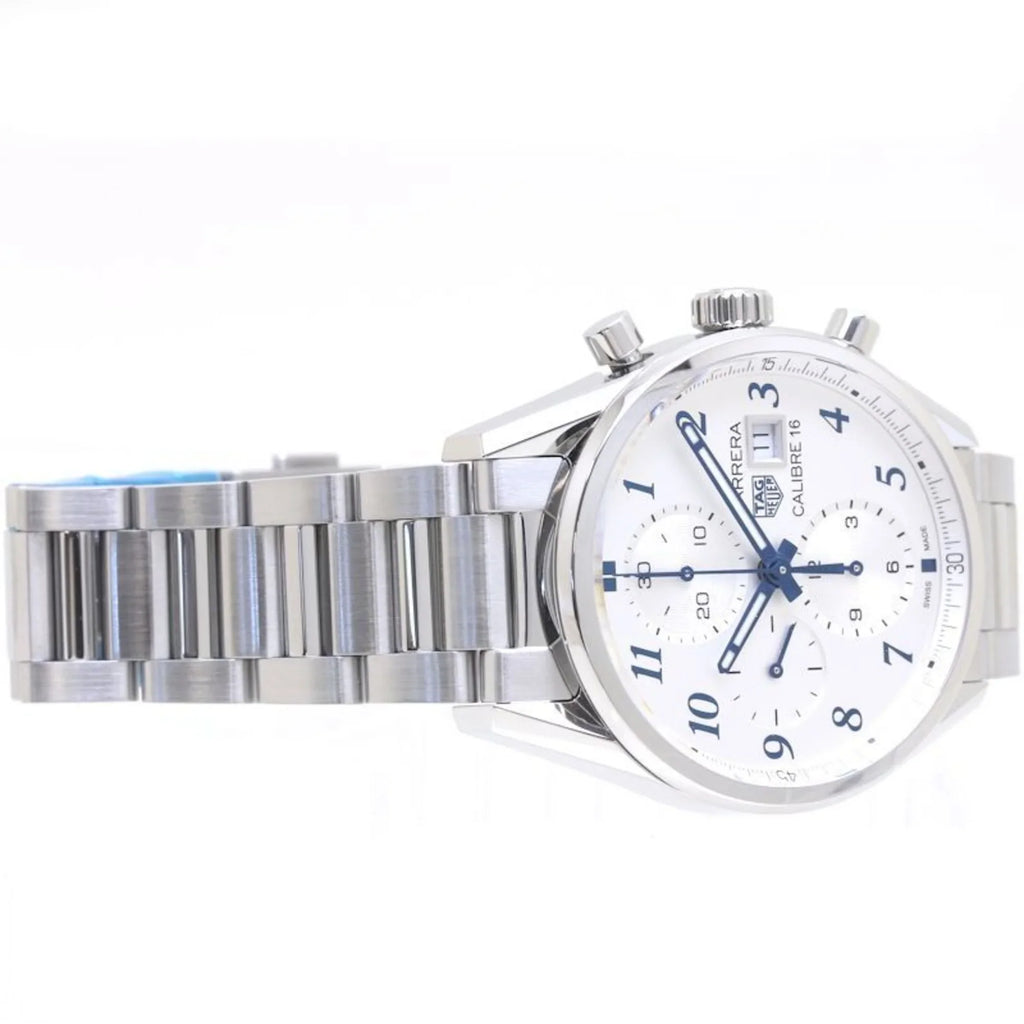 Pre-Owned   Carrera Chronograph Blue Edition CBK2114.BA0715 Stainless Steel Men's 39307 (Good)