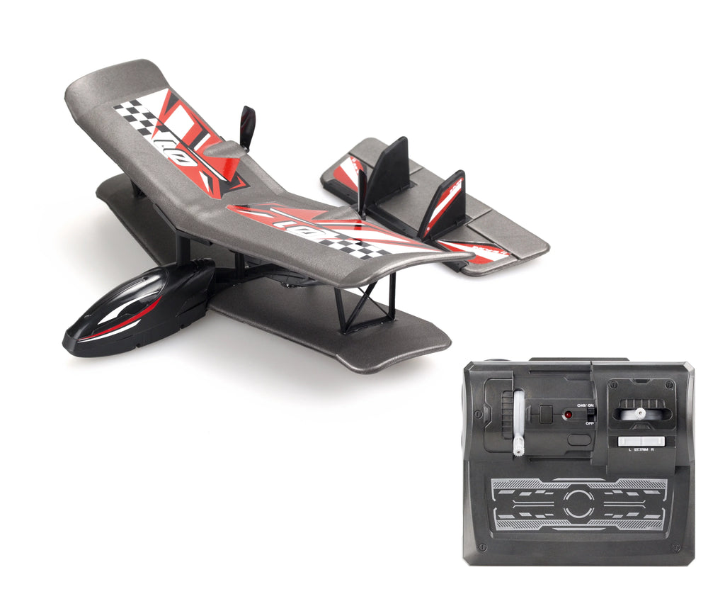 Silverlit Flybotic Bi-Wing Evo  Plane- Red