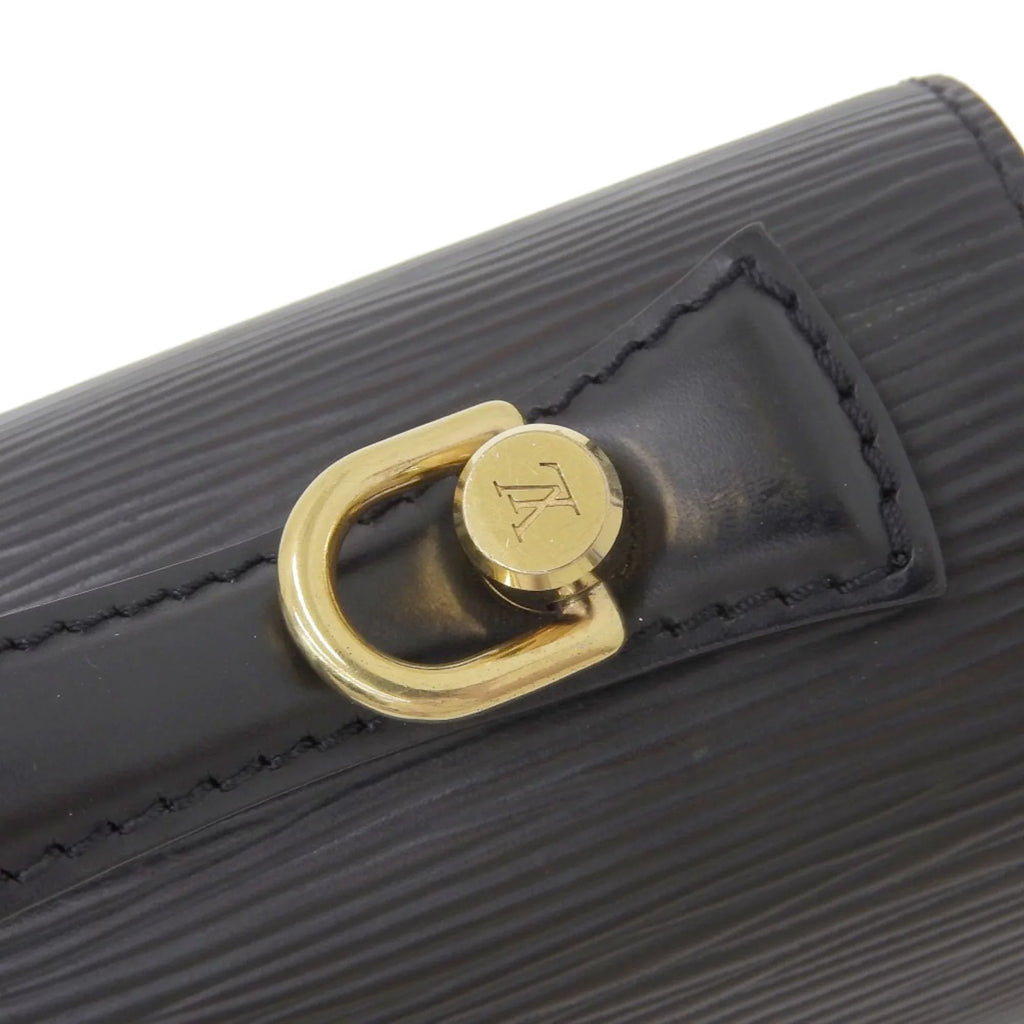 Authenticated Used Louis Vuitton   Epi Monceau 2WAY Bag Noir M52122