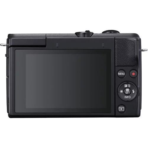 Canon  M200 Mirrorless Digital Camera with 15-45mm Lens (Black) Filter Bundle