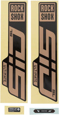 Rockshox Fork Decal Kit -   Ultimate 27.5"/29" Matte Copper Foil/High Gloss