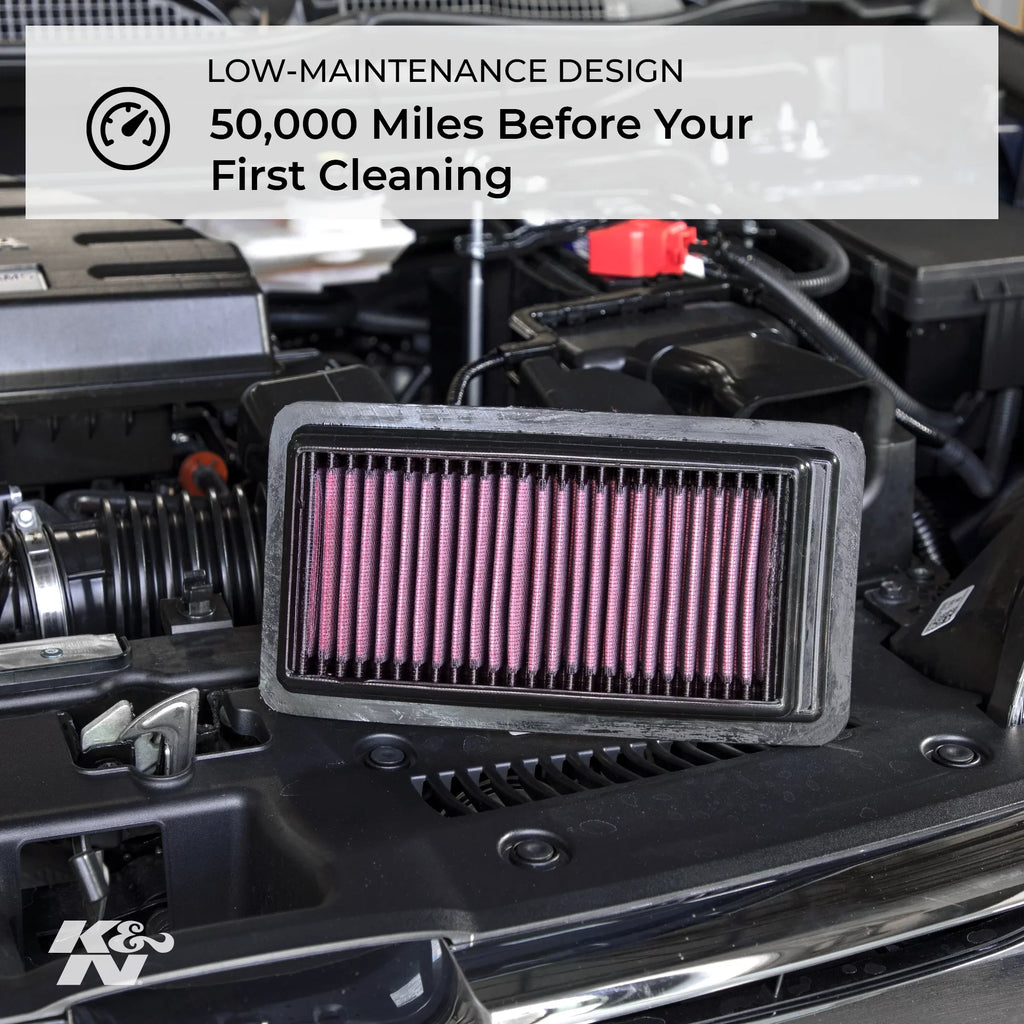 K&N Engine Air Filter: High Performance, Premium, Washable, Replacement Filter: 2010-2016  -Z, 33-2459