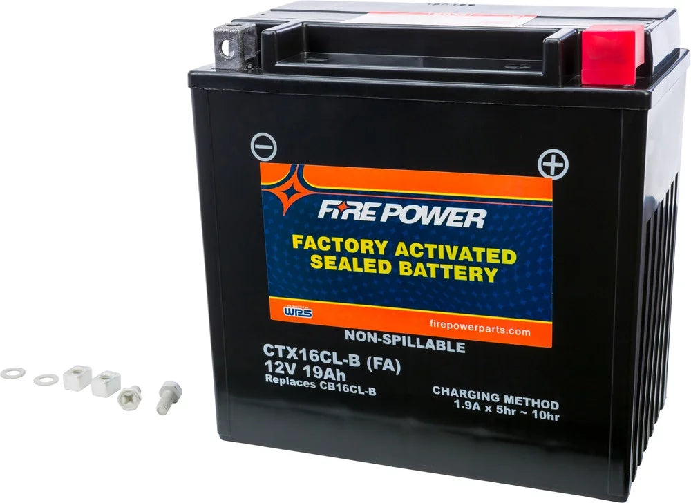 Fire Power Sealed Factory Activated Battery CT16CL-B-() Compatible With Sea-Doo  800 1996-1997