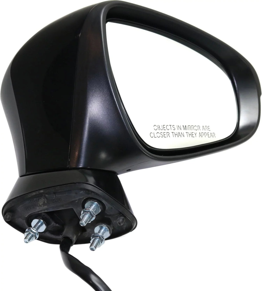 Mirror Compatible With 2014-2017 Lexus CT200h Right Passenger Side Heated In-housing Signal Light Textured Black Kool-Vue