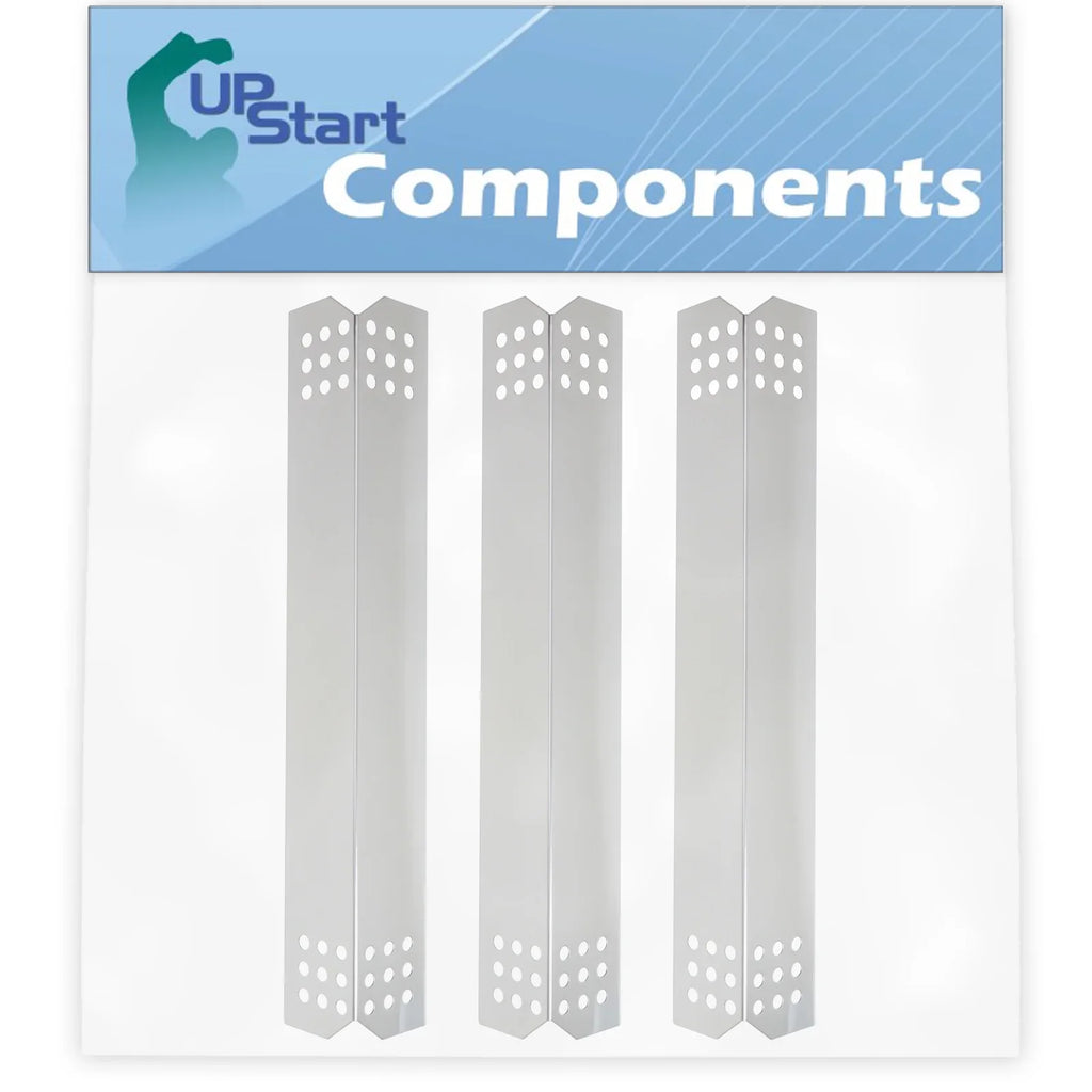 3-Pack  Grill Heat Shield Plate Tent Replacement Parts for Nex 720-0336D - Compatible Barbeque Stainless Steel Flame Tamer, Guard, Deflector, Flavorizer Bar, Vaporizer Bar, Burner Cover 16 1/8"