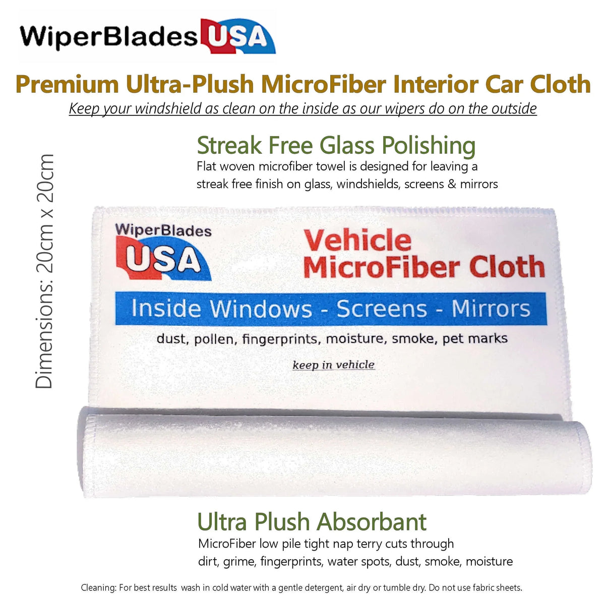 2018 Chevrolet Equinox Wiper Blades (Set of 3) w/Rear Wiper