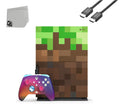 Microsoft Xbox One S Minecraft Limited Edition 1TB Gaming Console +    Bundle Used