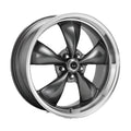 American Racing Aluminum Rim AR105   M 17X7.5in Anthracite Machined Lip Finish, AR105M77591A