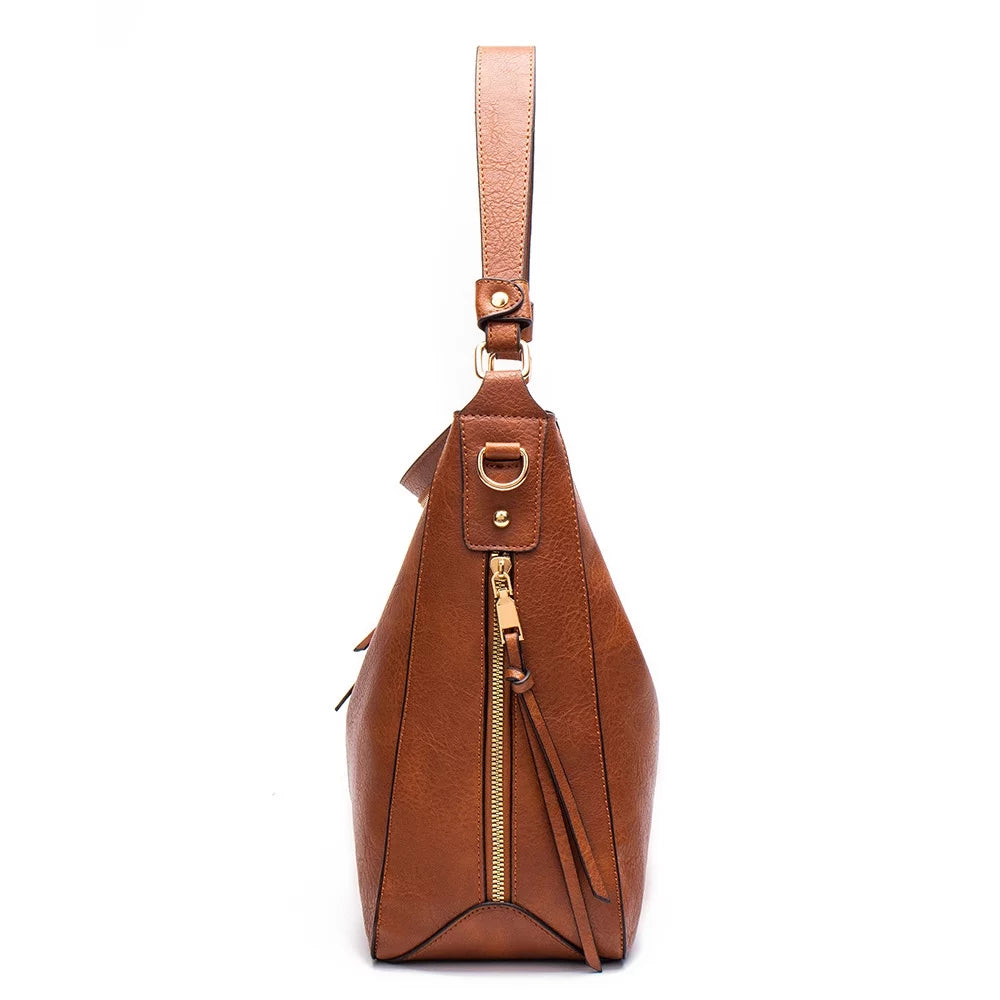 Women Leather Handbag Shoulder Crossbody Bag Tote Satchel Handbag