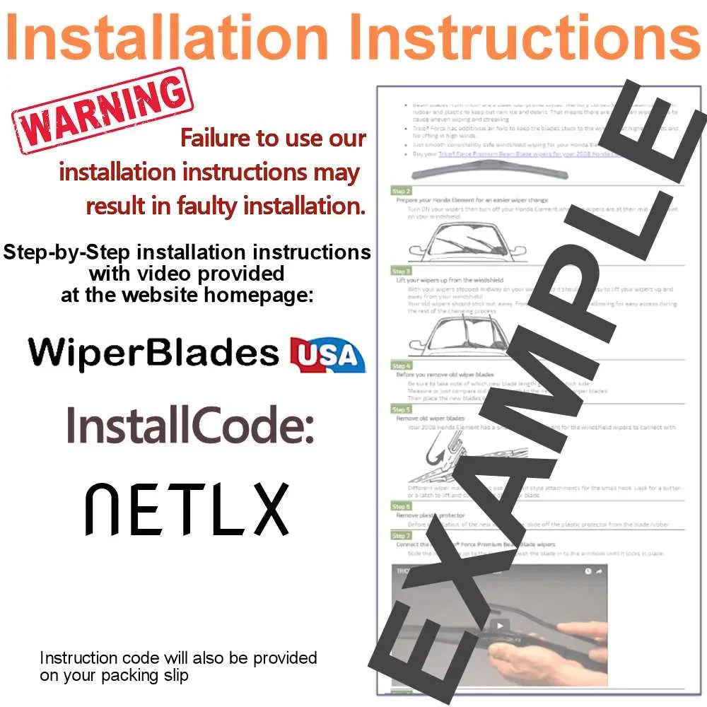 2019 Cadillac XT5 Luxury Beam Wiper Blades Wipers  (Set of 3) w/Rear Wiper