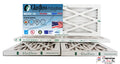 Glasfloss 12x27x1 -  10 -Qty:4 - Furnace Air Filter - Made in  (Actual Size: 11.5 x 26.5x7/8 inch)